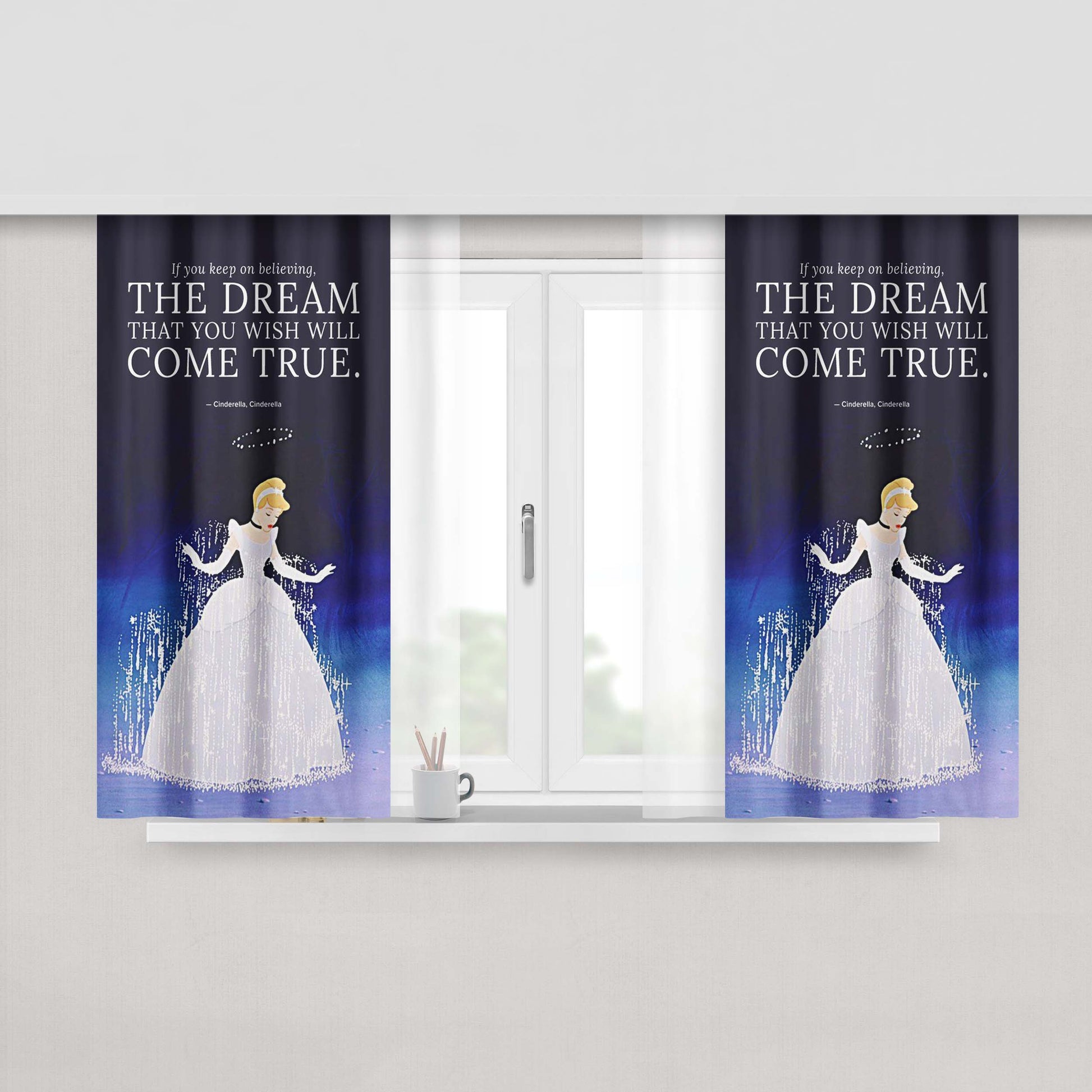 A Day To Remember Homesick Fabric Window Curtains