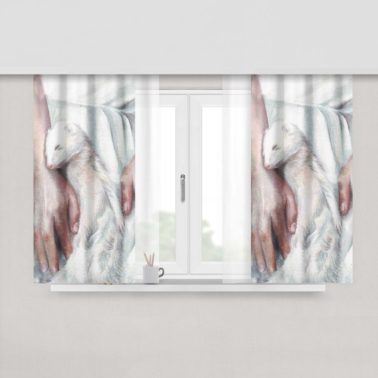 A Day To Remember Fabric Window Curtains