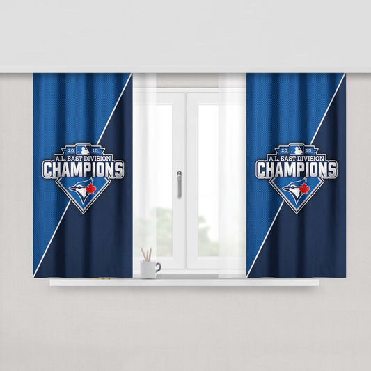 A Great Big World Fabric Window Curtains