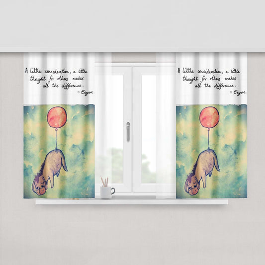 A Less Civilized Age Fabric Window Curtains