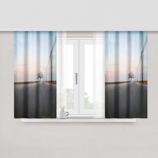 A Light To The Gentiles Fabric Window Curtains