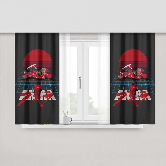 A Meeseeks Obeys Fabric Window Curtains