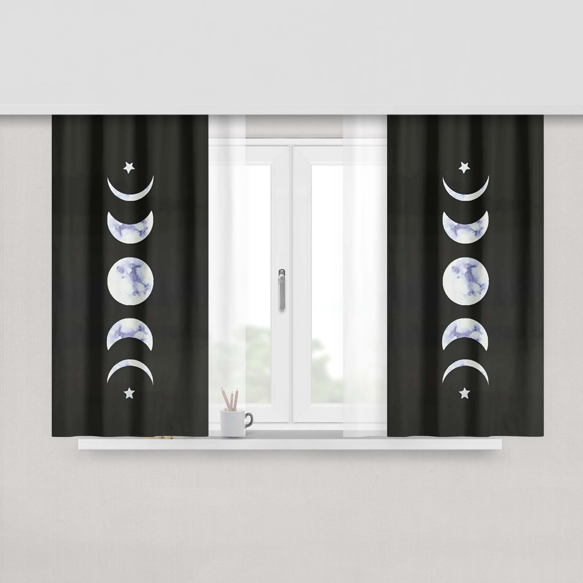 A Merc With No Tacos Fabric Window Curtains