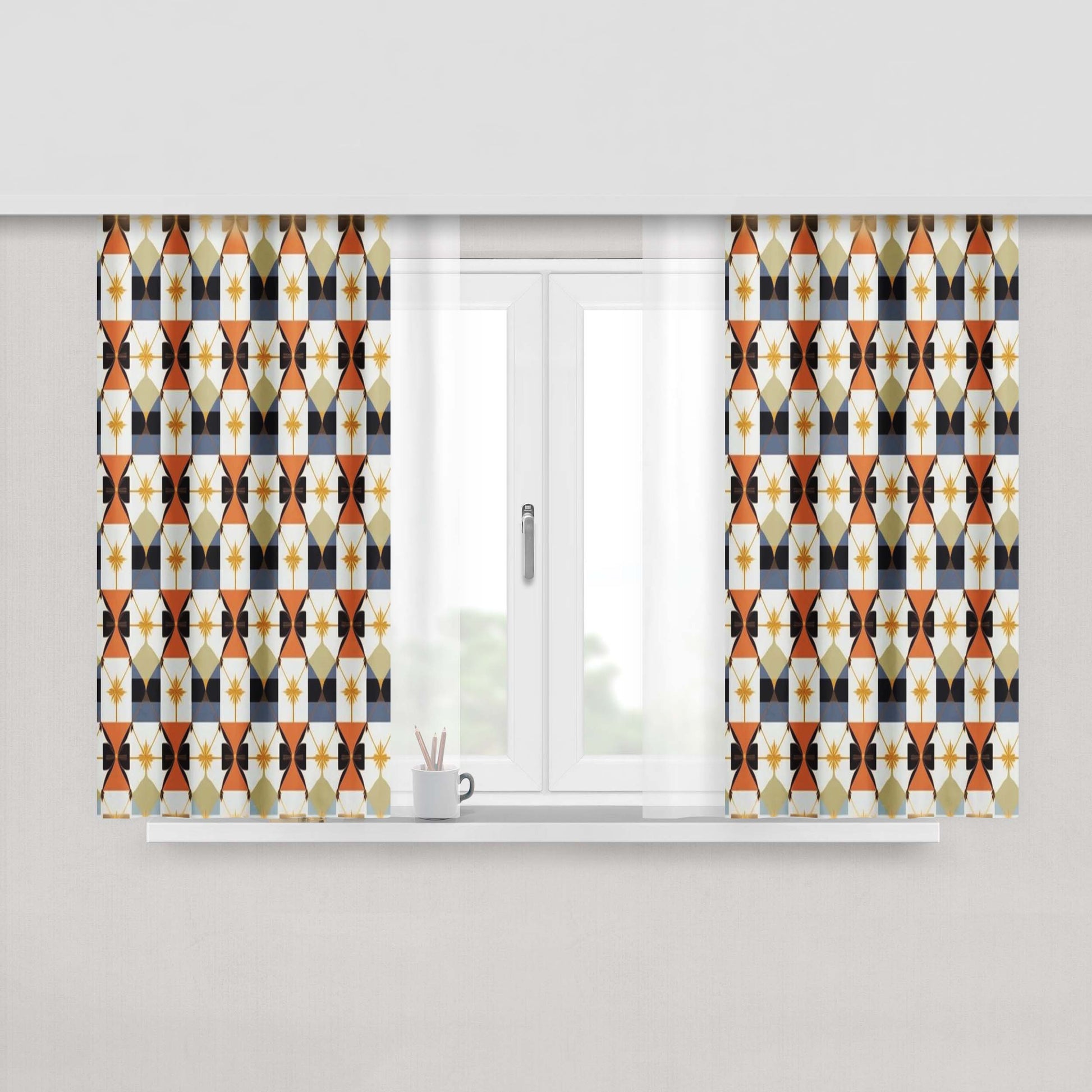 A Mystery Gift Fabric Window Curtains