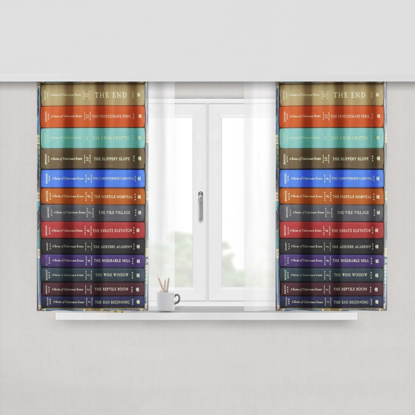 A Queen Is Never Late Movie Fabric Window Curtains