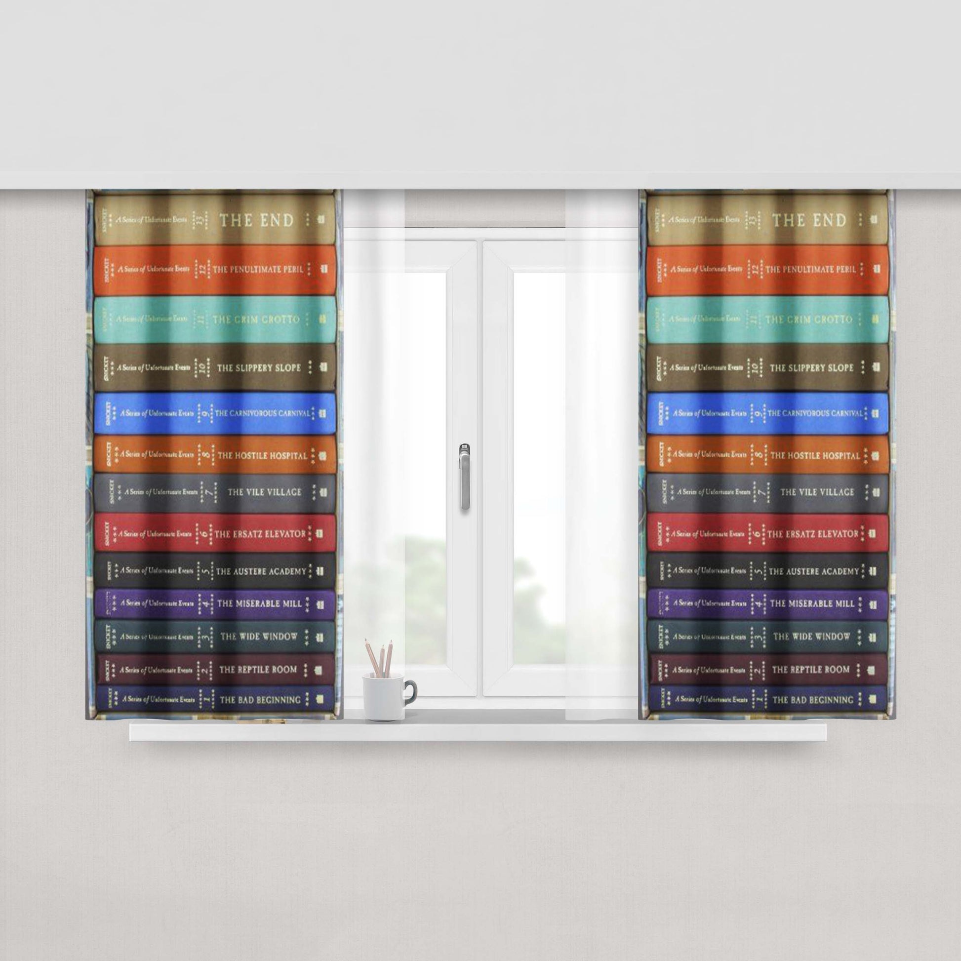 A Queen Is Never Late Movie Fabric Window Curtains