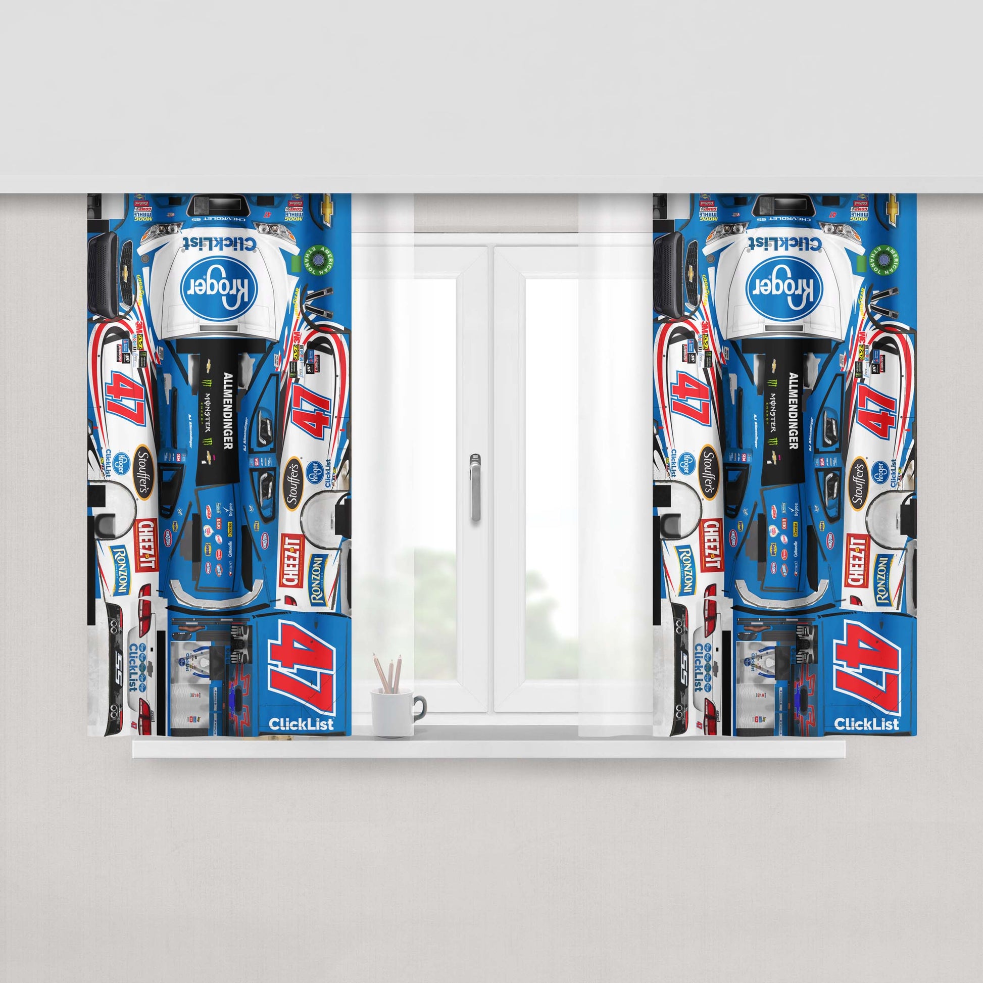 A Tribe Called Quest Fabric Window Curtains