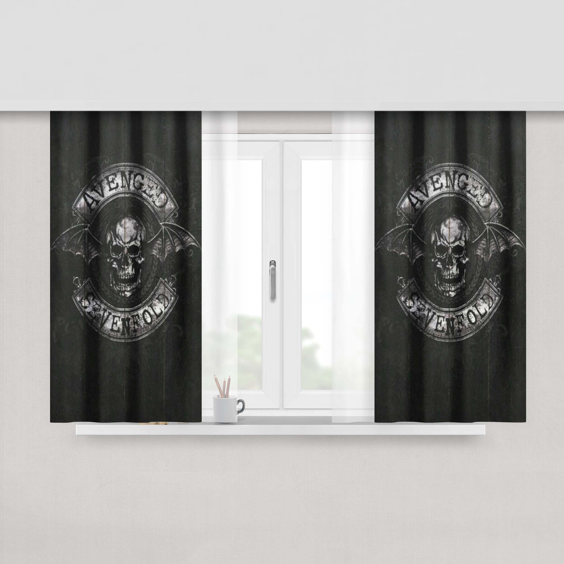 A Womans Place Is In The Resistance Princess Leia Fabric Window Curtains