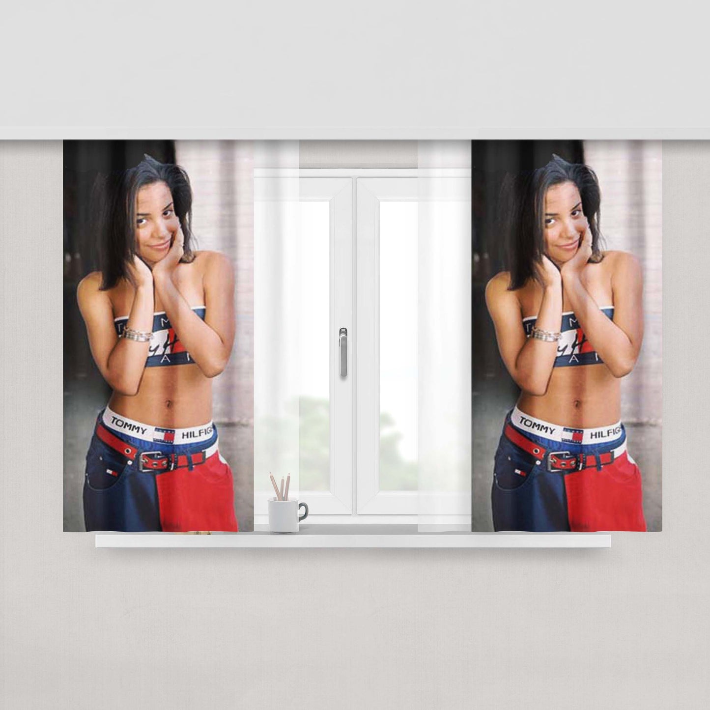 Aafl Fabric Window Curtains