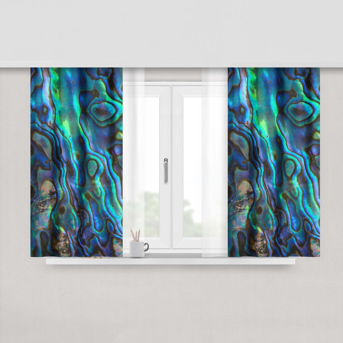 Aaron Taylor Johnson Drive Fabric Window Curtains