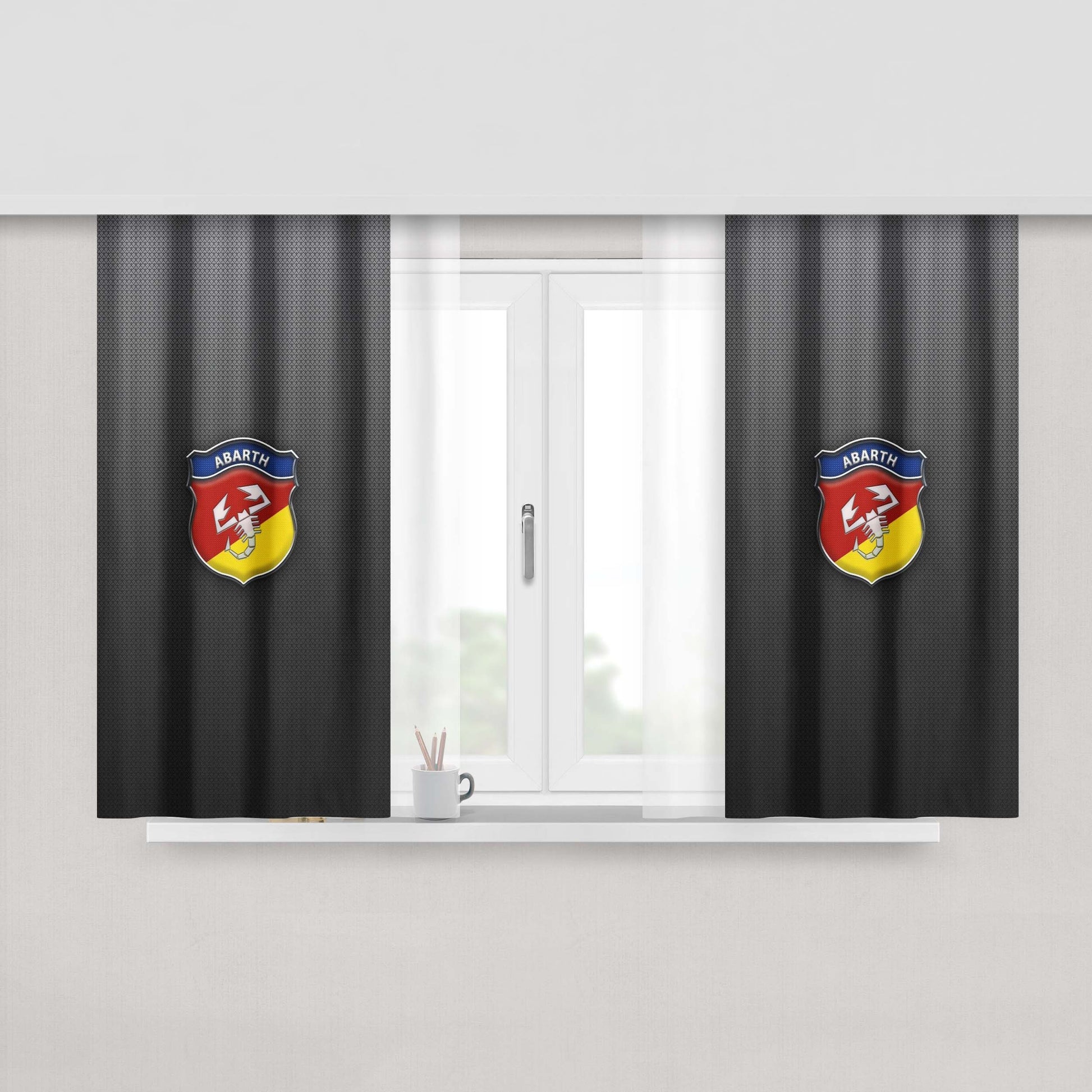 Abalone Fabric Window Curtains