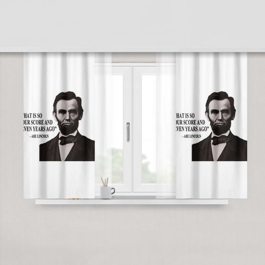 Abducted Fabric Window Curtains