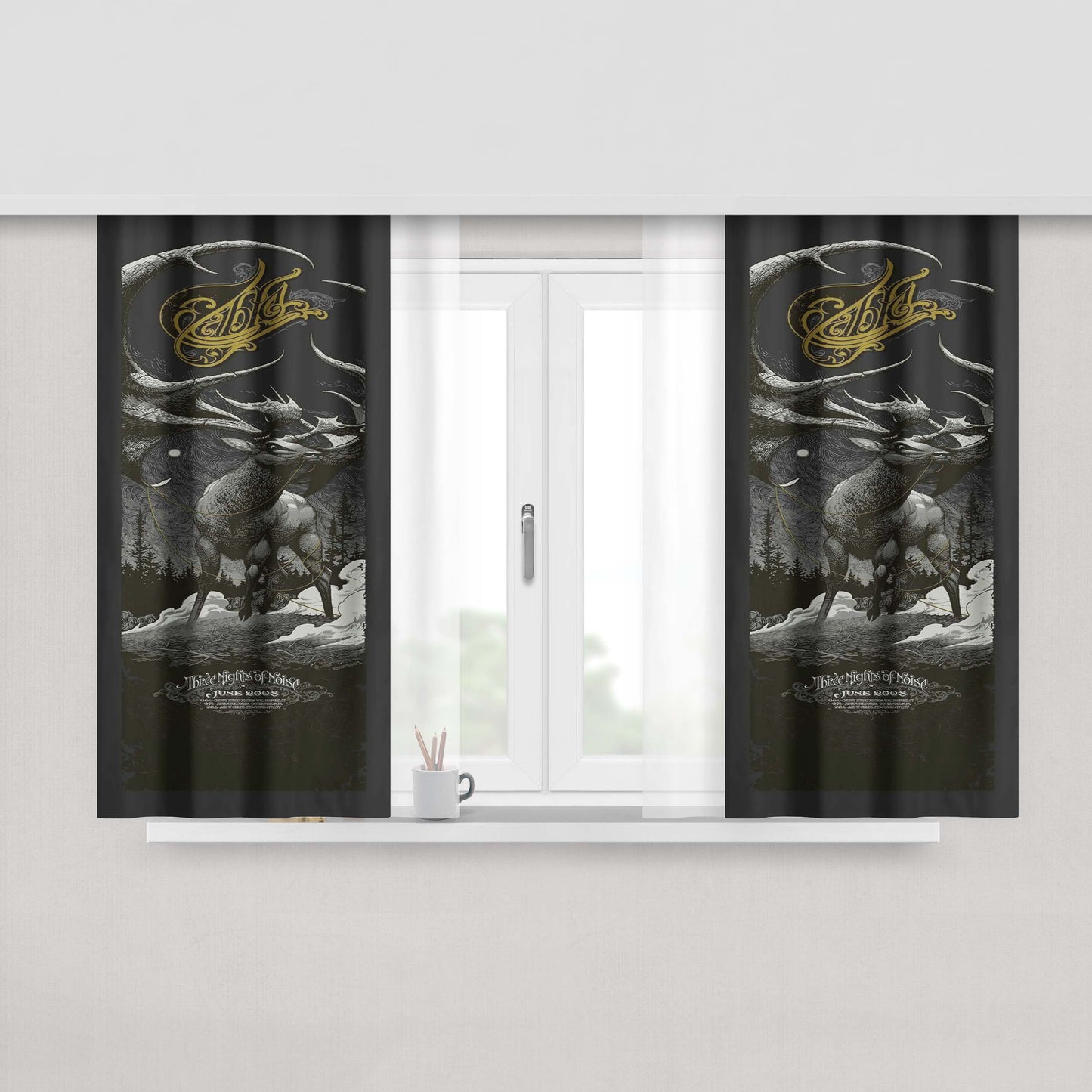 Abigail Williams Fabric Window Curtains