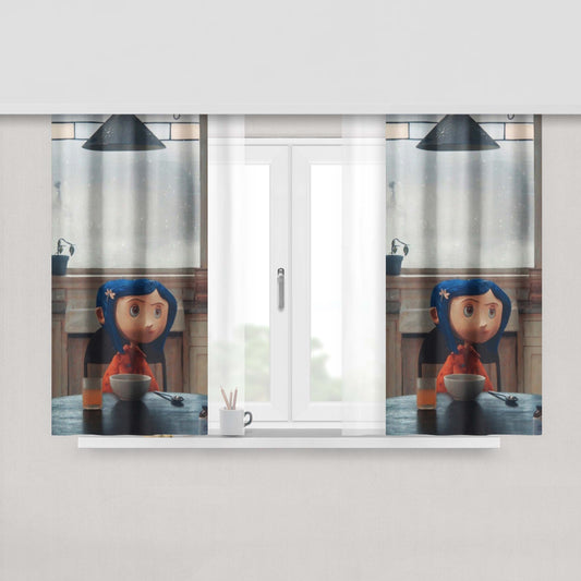 Abla Three Night Of Noise Fabric Window Curtains