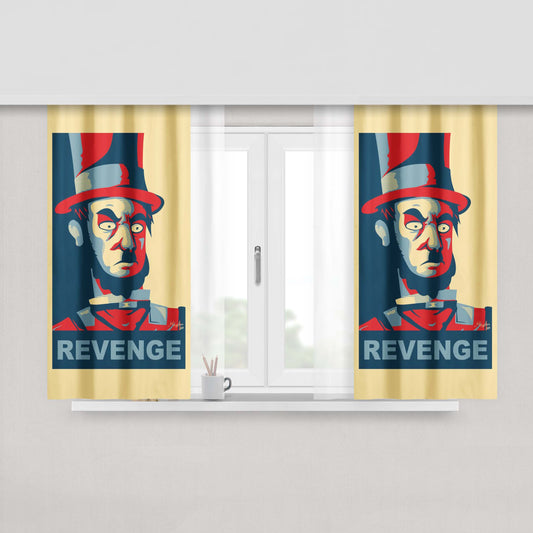 Above The Clouds Fabric Window Curtains