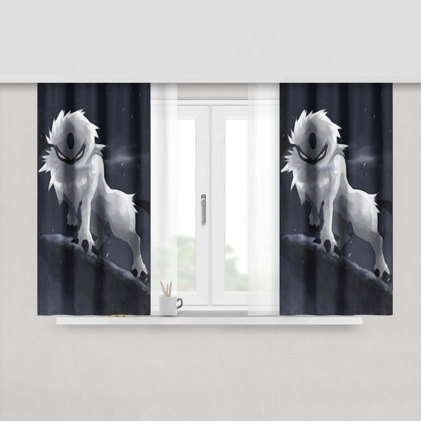 Absinthe Fabric Window Curtains