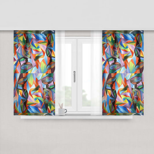 Abstarct Disney Fabric Window Curtains