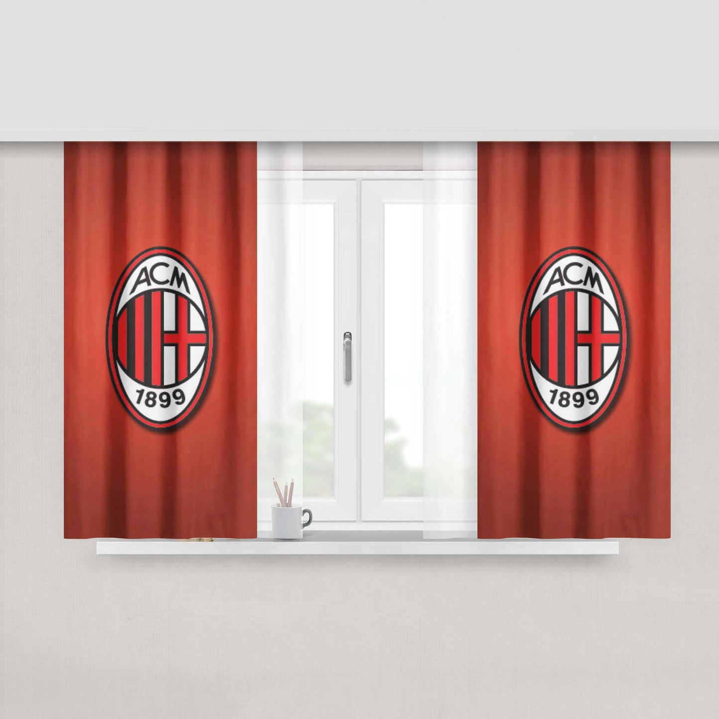 Ac Dc Fabric Window Curtains
