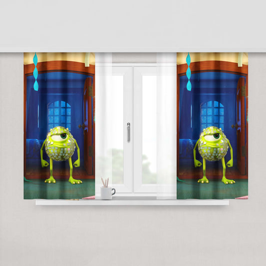 Ac Milan Fabric Window Curtains