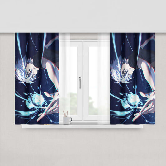 Accelerator Angel To Aru Majutsu No Index Fabric Window Curtains