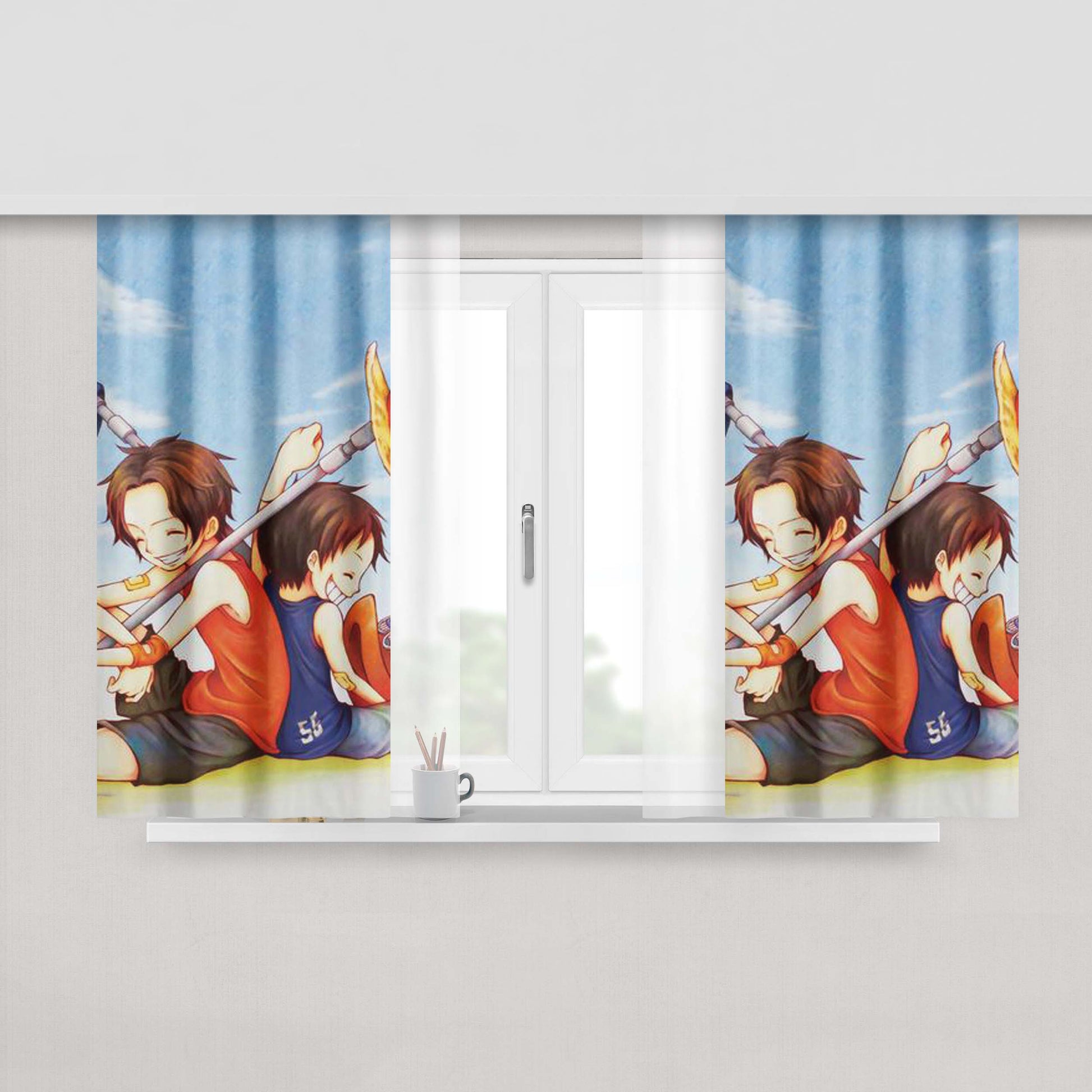 Acdc Fabric Window Curtains