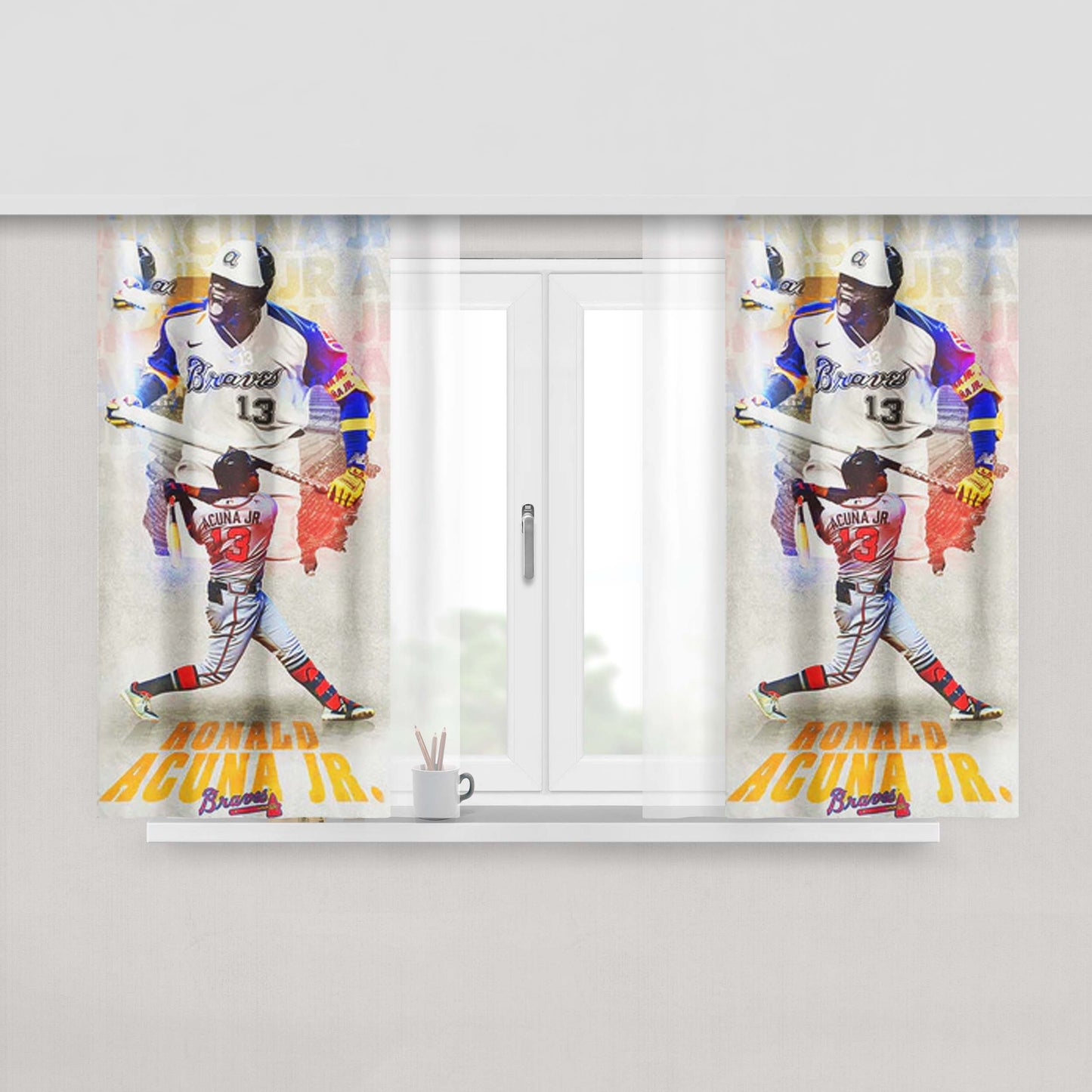 Actor Supernatural Fabric Window Curtains