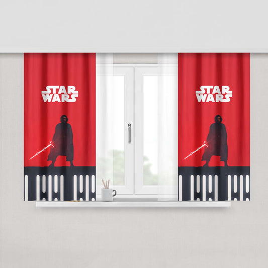 Adam Driver Hoodie Fabric Window Curtains