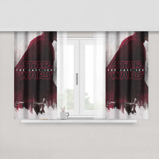 Adam Driver Kylo Ren Star Wars Fabric Window Curtains