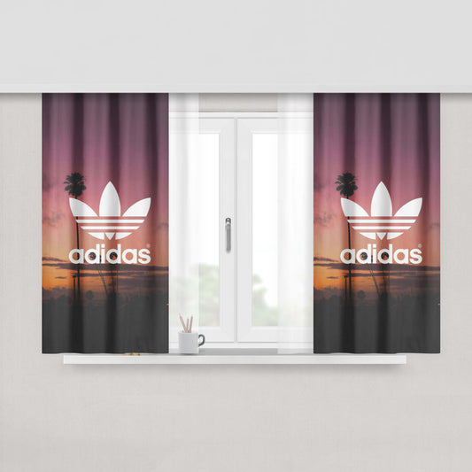 Adidas Afternoon Fabric Window Curtains