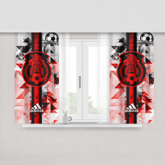 Adidas Love Fabric Window Curtains