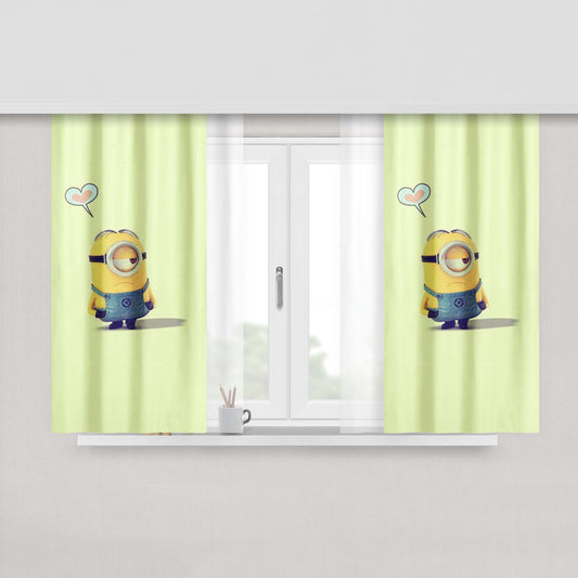 Adopt Foster Volunteer Donate Educate Fabric Window Curtains