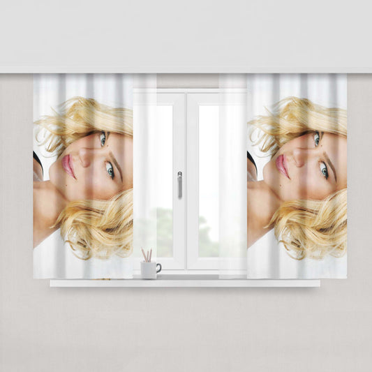 Adrianne Palicki Cute Fabric Window Curtains