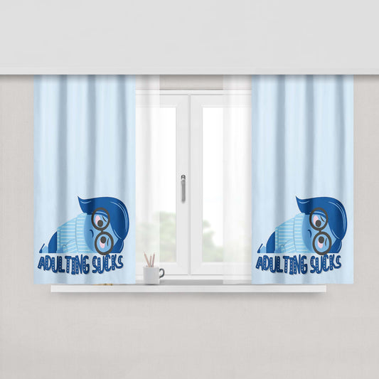 Adult Neptune Fabric Window Curtains