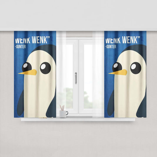 Adventure Time 1 Fabric Window Curtains