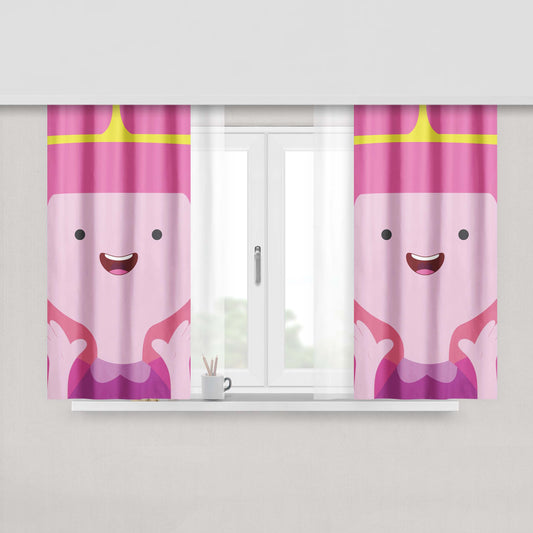 Adventure Time Primitive Cave Fabric Window Curtains