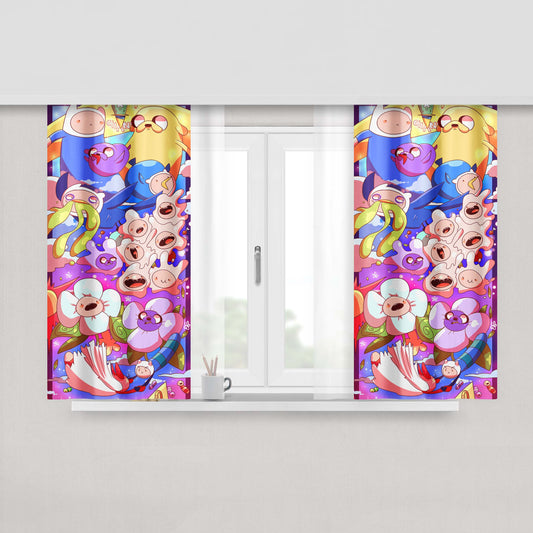 Adventure Time Zelda Fabric Window Curtains