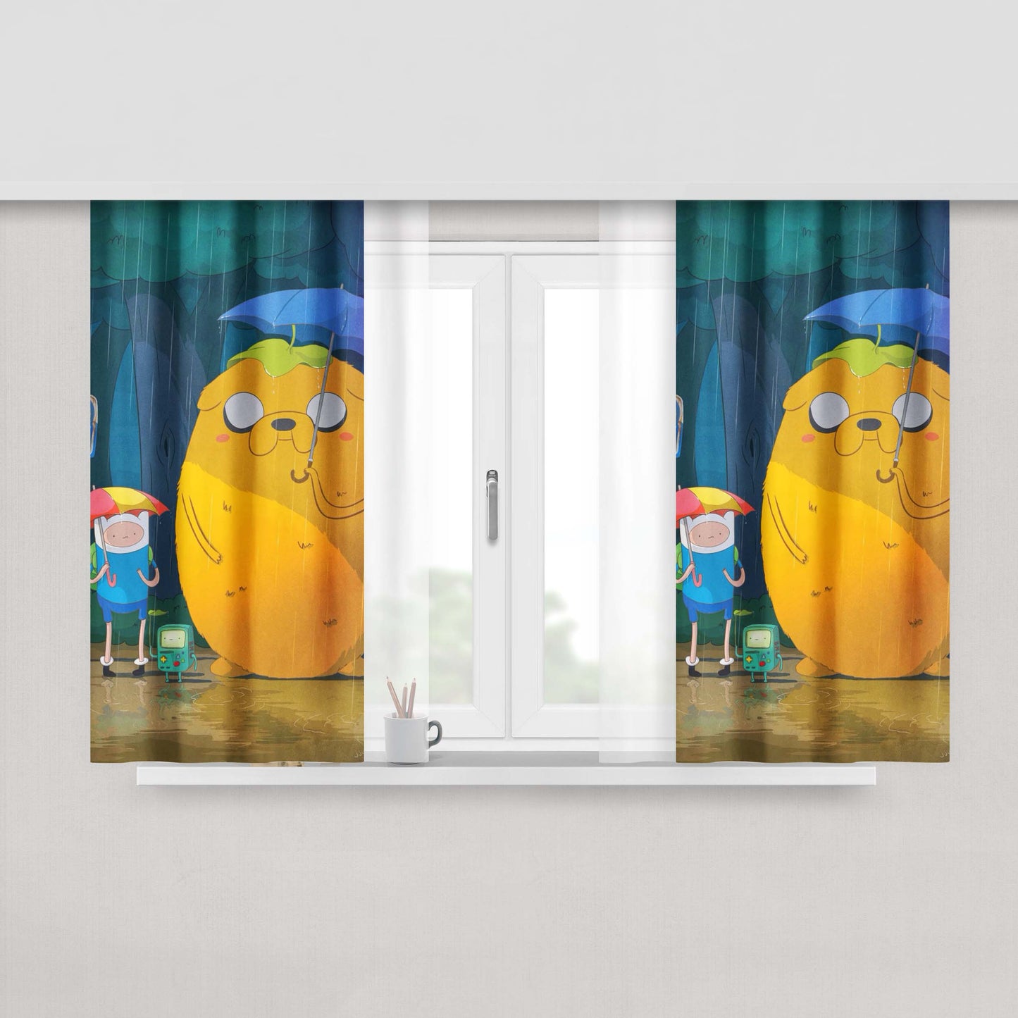 Adventure Titan Fabric Window Curtains
