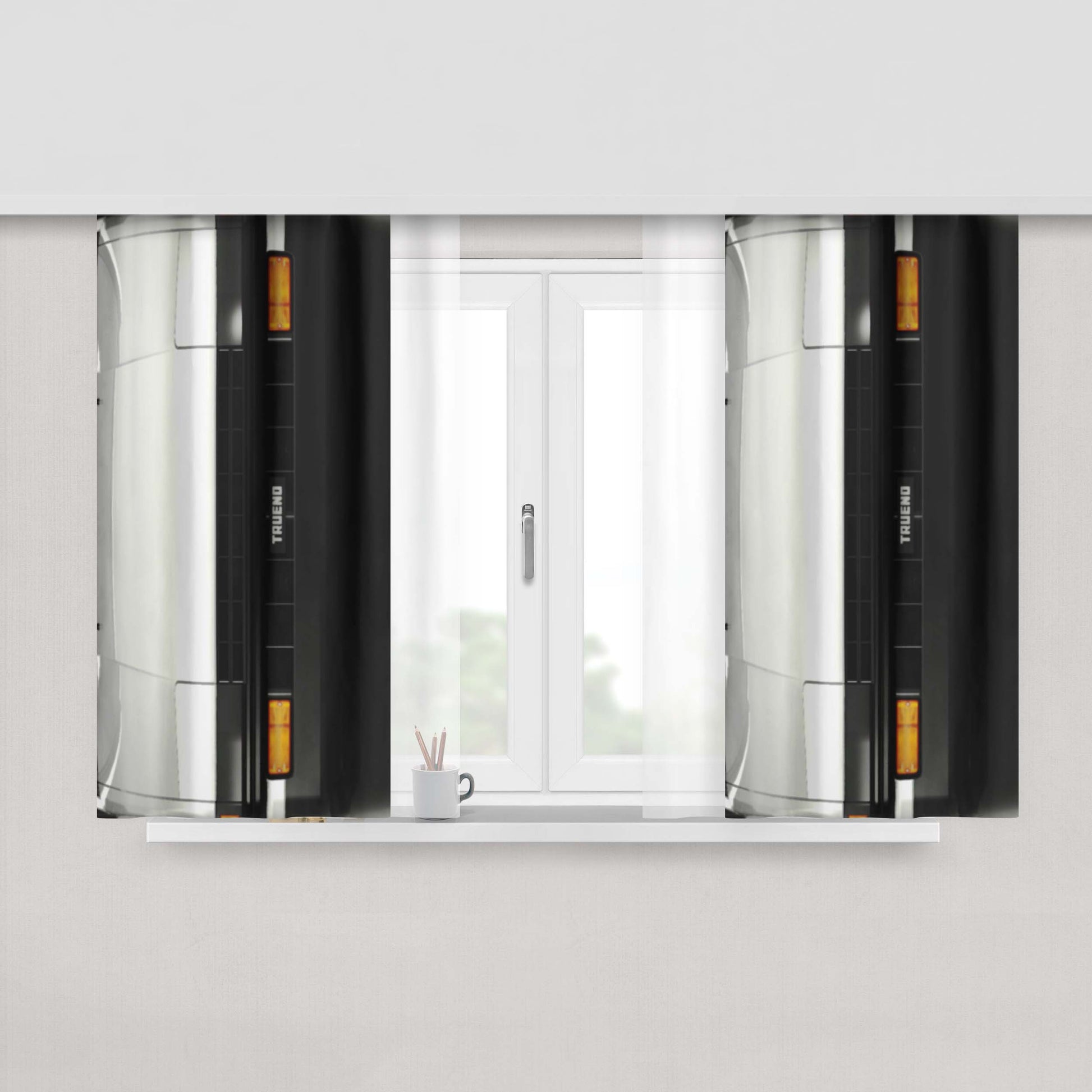 Ae86 Fujiwara Tofu Fabric Window Curtains