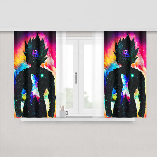 Aesthetic Color Abalone Shell Fabric Window Curtains