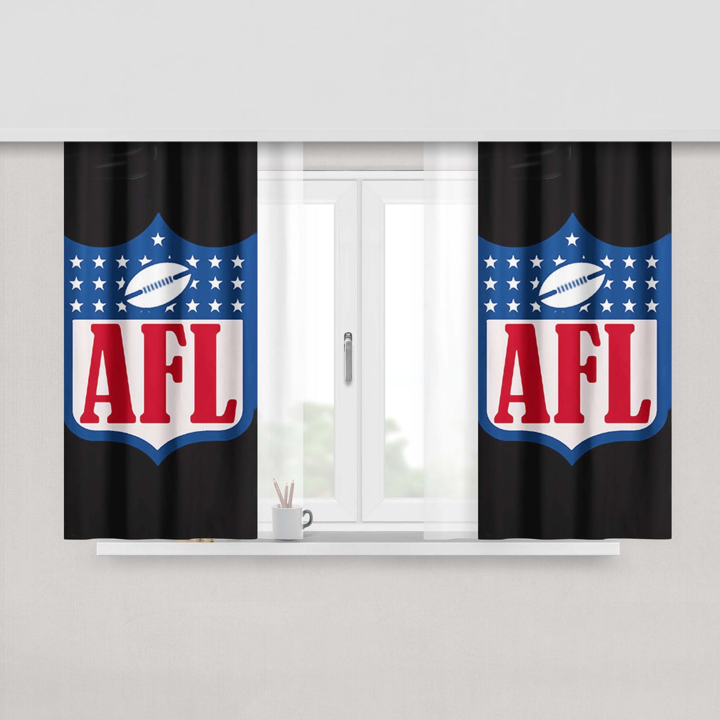 Afi Group Stairs Fabric Window Curtains