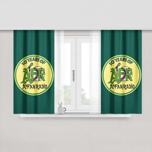 Afr Years Of 4 Fabric Window Curtains
