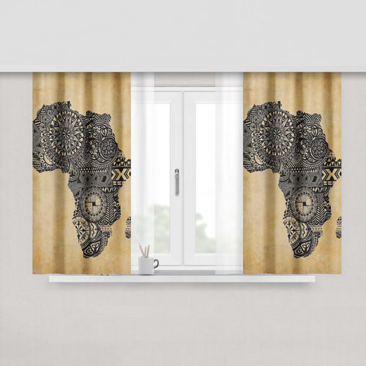 Afr Years Of Fabric Window Curtains
