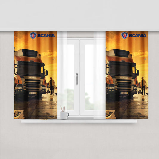 Afterlife Ax7 Fabric Window Curtains