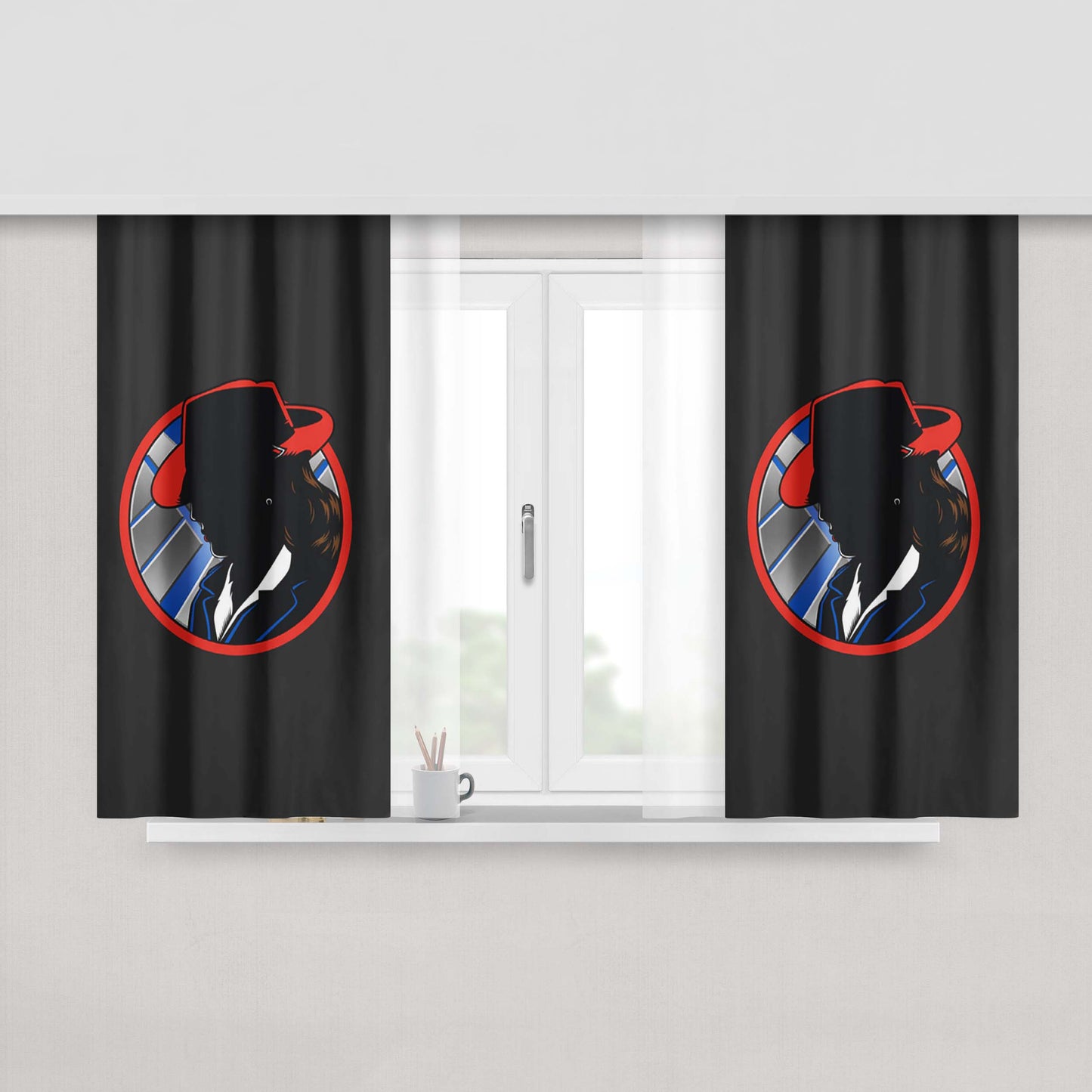Age Of Ultron Fabric Window Curtains
