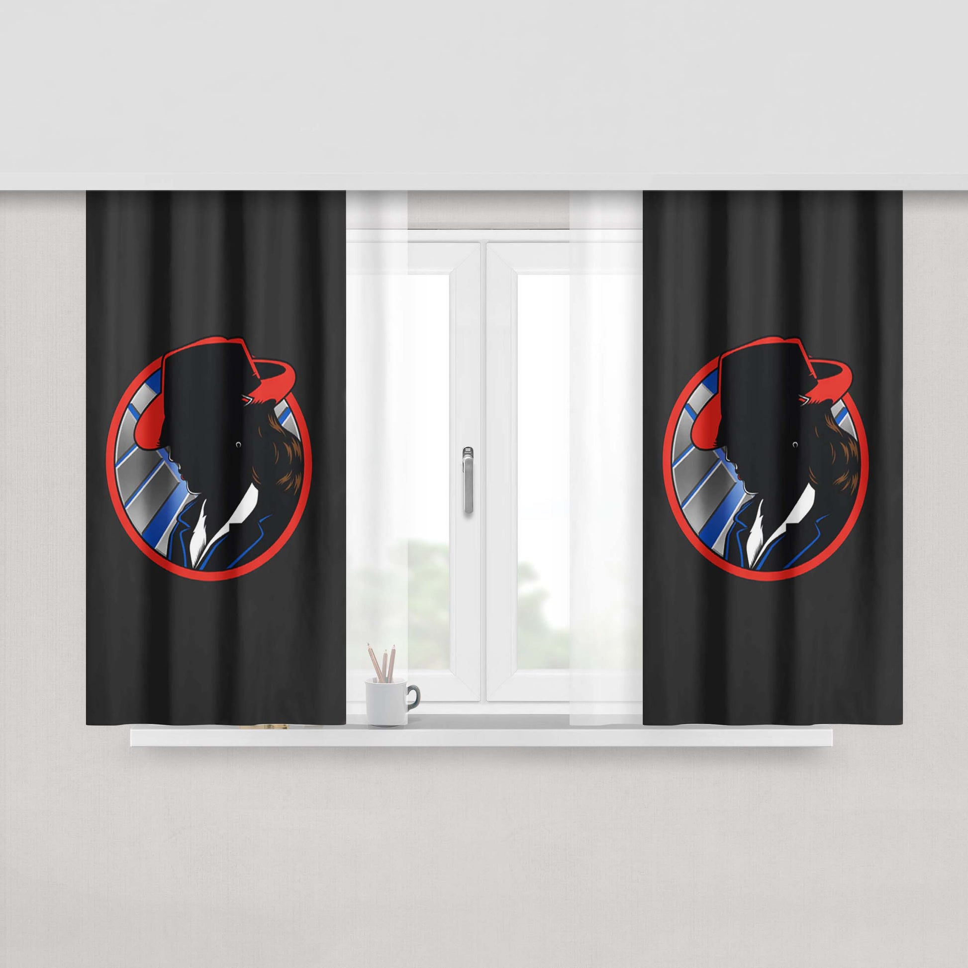 Age Of Ultron Fabric Window Curtains