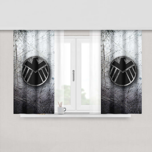 Agent Peggy Carter Fabric Window Curtains