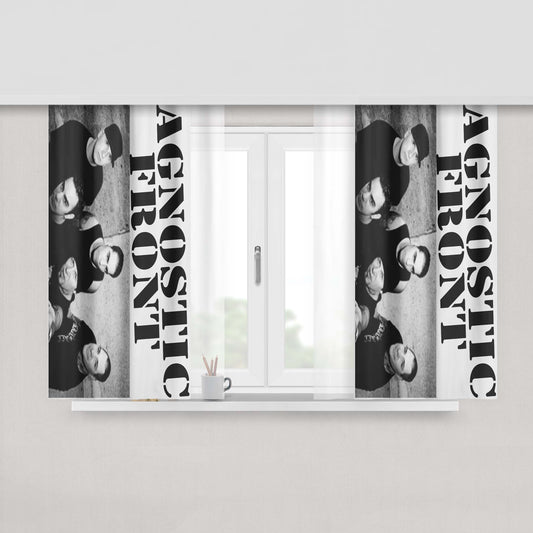 Agnez And Fluffy Fabric Window Curtains