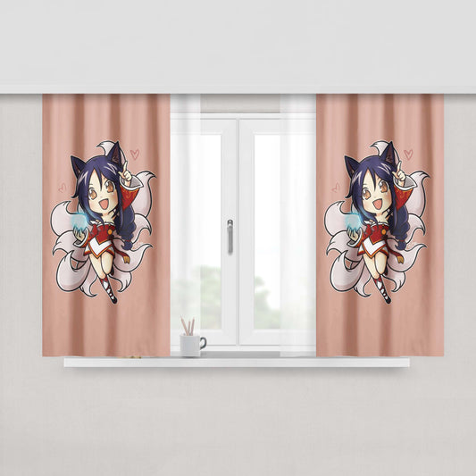 Ahren Stringer Fabric Window Curtains