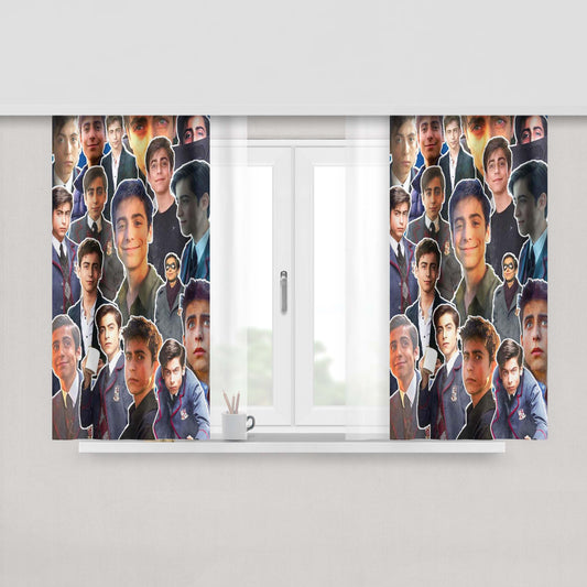 Aidan Galla Fabric Window Curtains