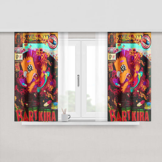 Akira Anime Fabric Window Curtains